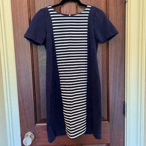 J. Crew Navy Blue Dress in Size 2